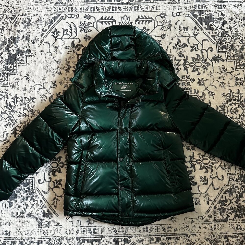 Bcbgeneration Winter Puffer Jacket, Size Medium, … - image 1